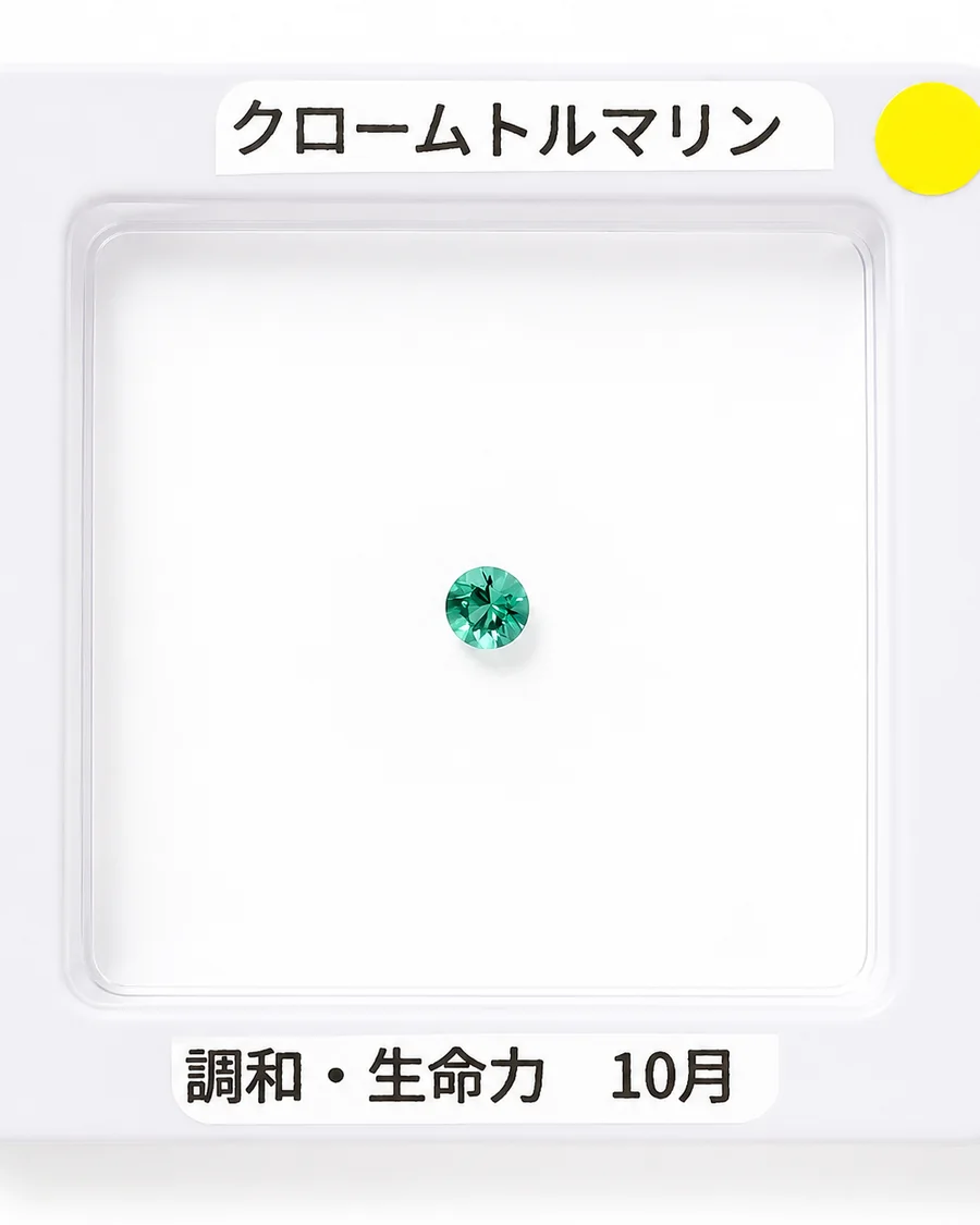 クロームトルマリンのルース