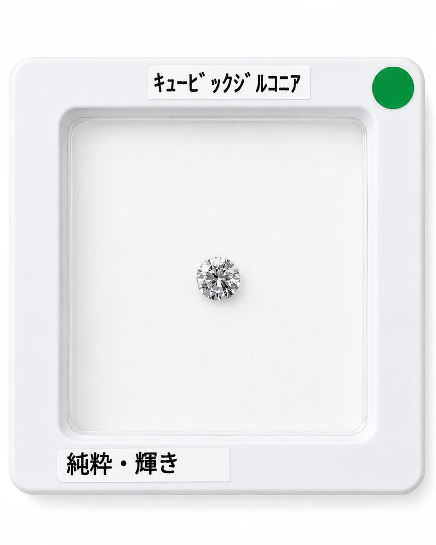 キュービックジルコニアのルース