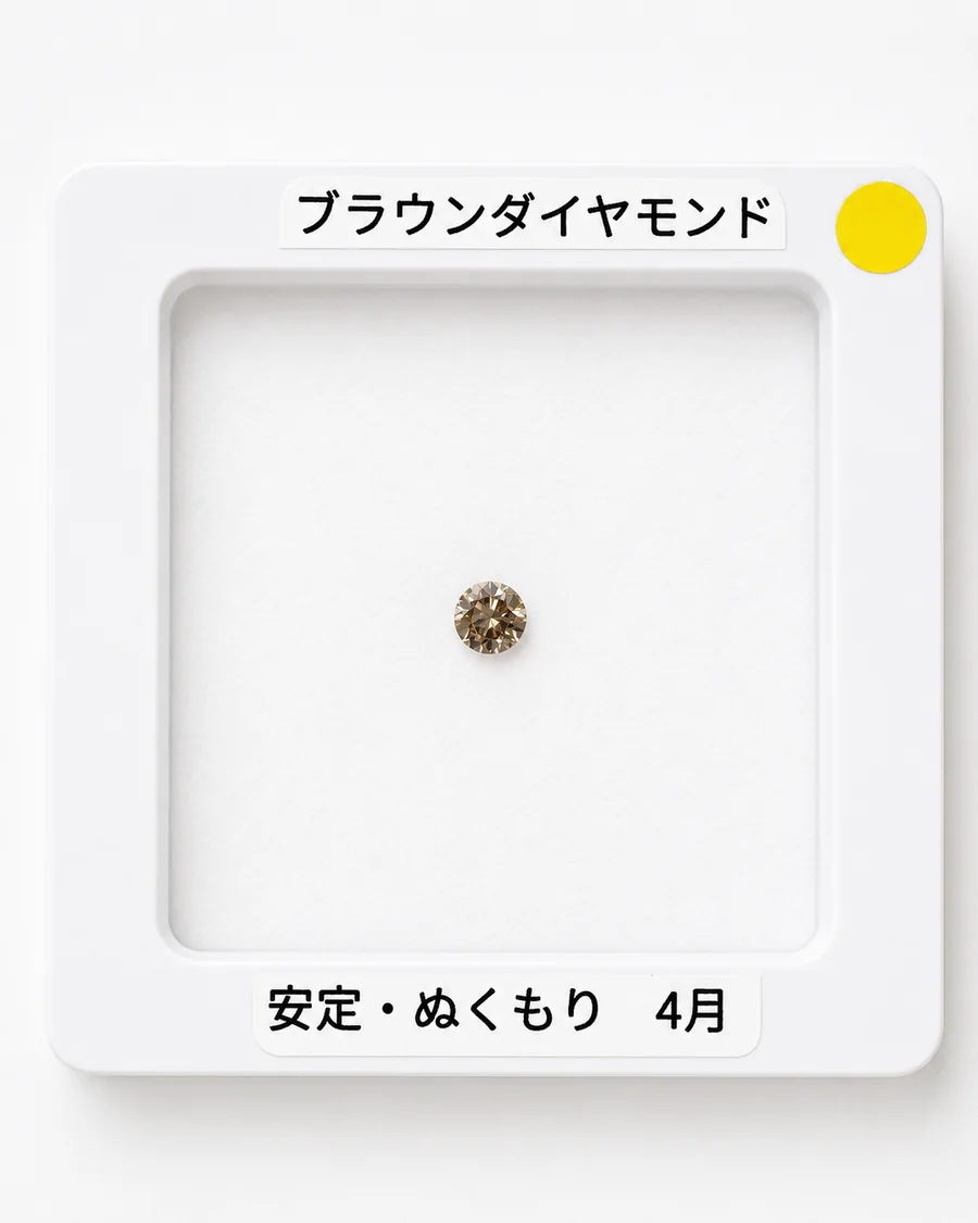 ブラウンダイヤモンドのルース