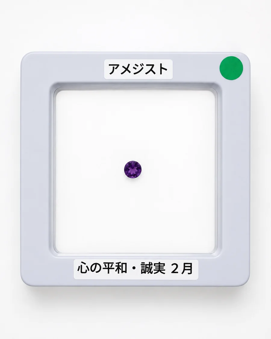 アメジストのルース